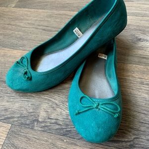 Merona Size 9 Green Flats
